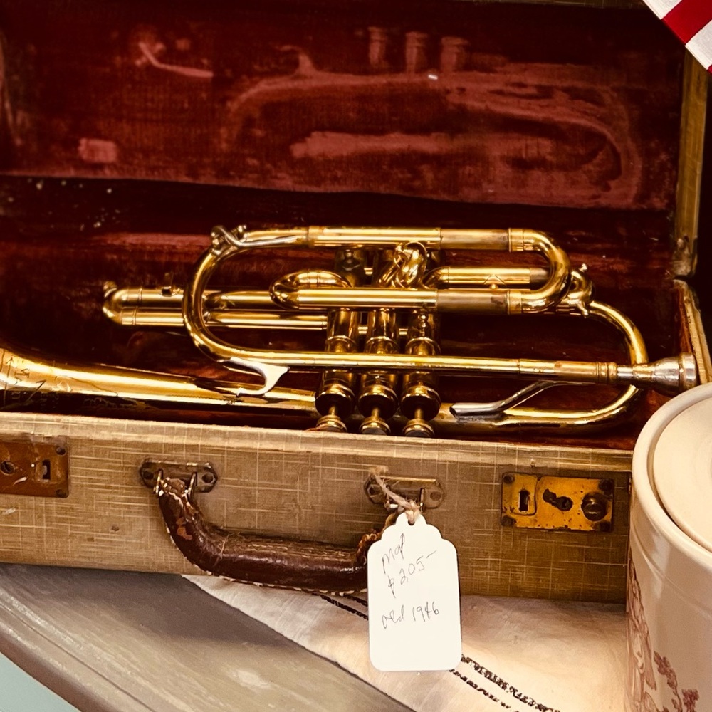 Brass coranet Martin Instruments